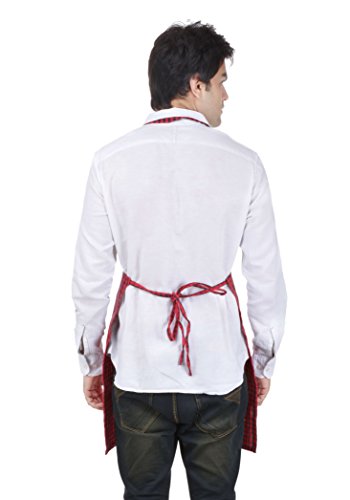 Image of Switchon Checkered Cotton Kitchen Cooking Apron with Chef Hat - Pack of 2 | Multi-Purpose Chef & Waiter Apron for Men & Women | Home, Hotels, Restaurants & Cafes | Proudly Made in India