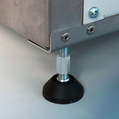 4 Stück Langmutter M10 x 40mm, Jeboler Gewindemuffen Verzinkt Stahl Sechskant Verbindungsmuttern, Gewindehülsen Distanzmuffen Langen Sechskantmuttern für Haushalts Bürogeräte Montageschrauben