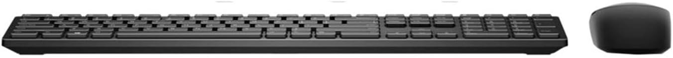 Dell KM5221W Pro Wireless Keyboard and Mouse, UK (QWERTY), 2.4GHz, 128-bit AES Encryption, 4000 dpi, Windows, Apple, Android, Linux and Chrome, (Black)