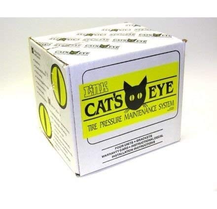Cat's Eye Tire Pressure Maintenance System Dual Trucks Trailer 125PSI 4pk Rubber