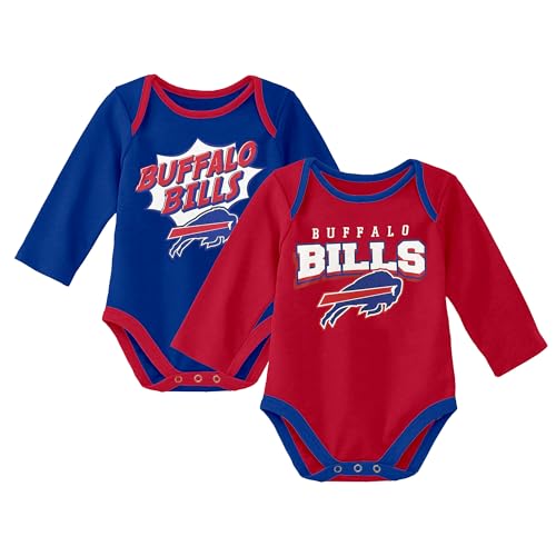 NFL Officially Licensed Newborn Infants 0-18m Sunday Star 2 Pack