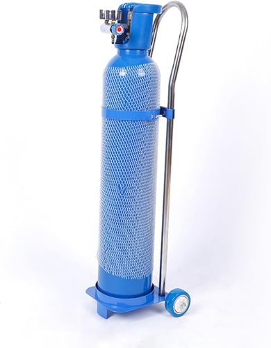 Support pour bouteilles d'oxygène et chariot fixe de gaz