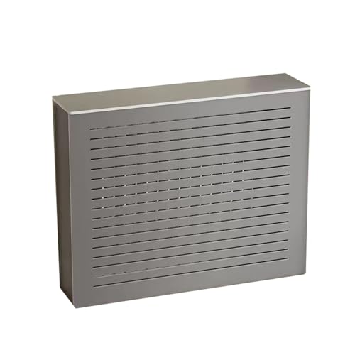 Cubre radiador de listones horizontales que optimiza calor en salón y baño