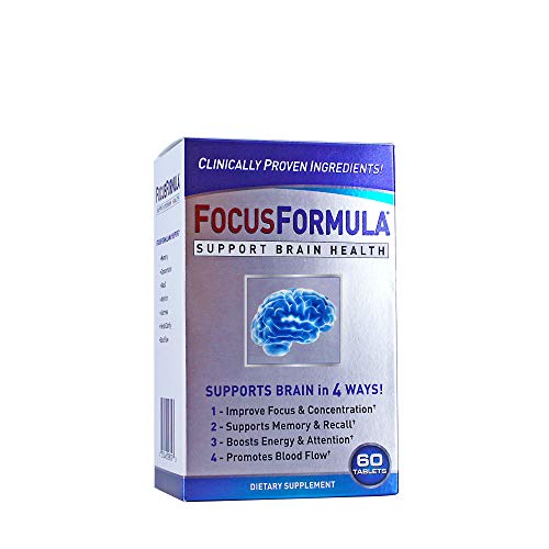 Prevention Focus Formula Brain Enhancement Supplement Caplets, 60 count