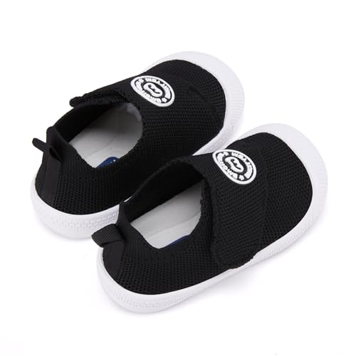 Image of BMCiTYBM Baby Shoes Infant Boy Girl First Walker Shoes Toddler Walking Shoes Lightweight Non-Slip Sneakers for 6 9 12 18 24 Months