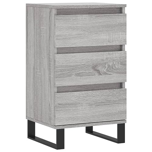 Woonisher Aparador Madera de ingeniería Gris Sonoma 40x35x70 cm Armario de Cocina despensa de Cocina Armario de Cocina Alto