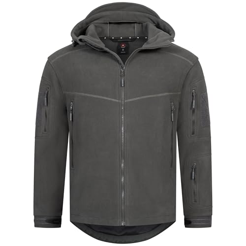 Höhenhorn Biferten Herren Militär Fleecejacke Grau Gr. XL