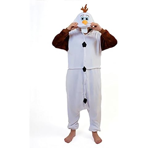 Everglamour 5055601171074 Onesie/Body Suit, Unisex-Adult, White, S Cover