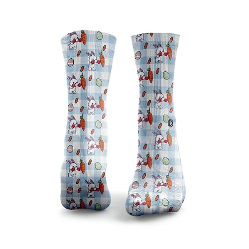 HEXXEE Crew Bunny Brawler Socks Womens: 4-7 UK / 6-9 US