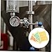 Sosoport 60pcs Pressure Instrument Label Decals Pressure Gauge Identification Stickers Industrial Gauge Stickers