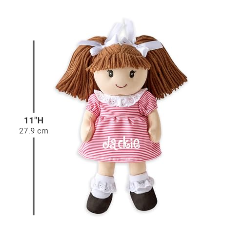 Muñeca de tela personalizada 10.5 pulgadas miniatura 4