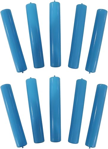 Reusable Ice Cube Sticks for Water Bottles Pack of 10 Freezable Cooling Rods Slim 4.75 x 0.75 Design No Dilution Reusable Drink Chillers for Bottles Lunch Bags & Travel