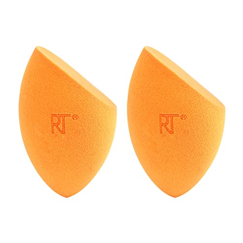 Image of Real Techniques Miracle Complexion Sponge Duo - All-in-One Makeup Blending Sponges for Smooth, Airbrushed Finish