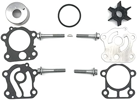 Water Pump Impeller Repair Kit for Yamaha 50 60 70 HP Outboard 1997-UP Replace for Sierra 18-3465 6H3-W0078-02 6H3-W0078-02-00 6H3-W0078-00