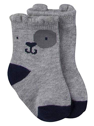 Onesies Brand Unisex Baby 12-Pair Bootie Socks Dog Crew Socks 6-12 Months #TOP2