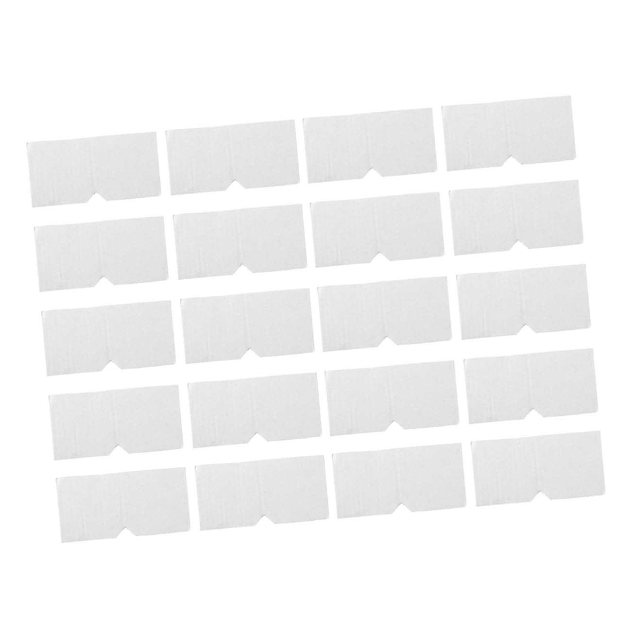 Unomor 200pcs Cardboard Frame Corner Guard Paper Protectors for Shipping Size for Art Frames