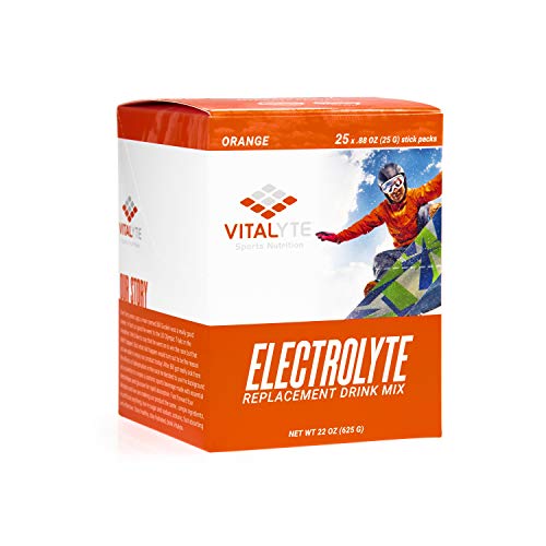 Vitalyte Electrolyte Powder - 25 Single Serving Electrolytes Packets Isotonic Sports Drink | Electrolytes Powder Hydrate Packets | Electrolytes Powder Packets Sports Nutrition Electrolyte Replacement Drinks Dehydration Relief Packets #TOP2