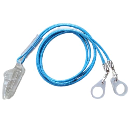 ̃^Cv ⒮veN^[,یJo[,A`XgXgbvi),Hearing Aids Clips Safty Protection(Blue)