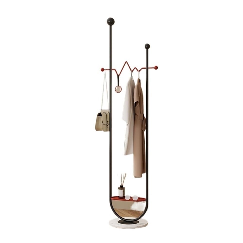 Clothes Rack Vintage Entry Master Bedroom Coat Rack Floor to Ceiling Bedroom Home Creative Clothes Rack Hanging Clothes