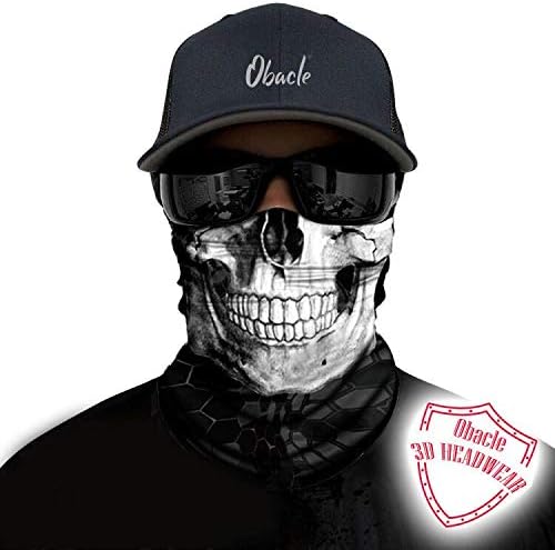 Obacle Skull Face Mask for Dust Wind Sun Protection Men Women Motorcycle Riding - Image 2