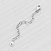 Silpada Necklace Extender in .925 Sterling Silver, Extension for Jewelry Making, 3