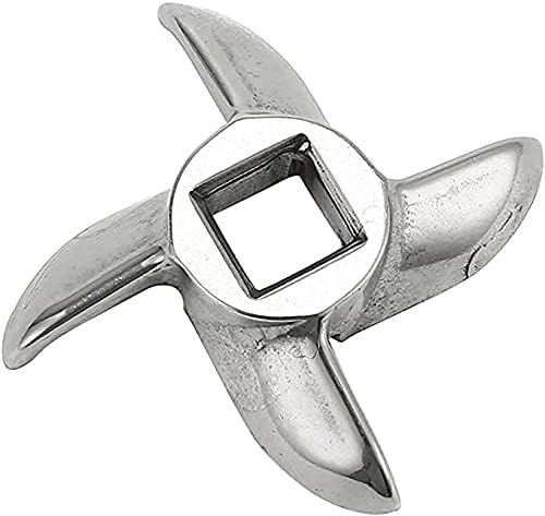 Huanyu Meat Grinder Plate Replacement Round Cutting Plate Cross Knife (Cross Knife)