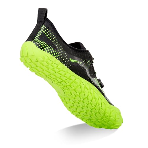 Image of Water Shoes for Men Barefoot Quick-Dry Aqua Sock Outdoor Athletic Sport Shoes for Kayaking, Boating, Hiking, Surfing, Walking