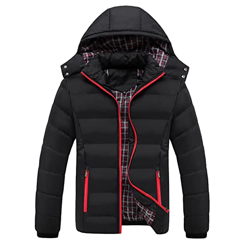 Manteau en duvet homme pour l'automne hiver avec poches zippées pratiques