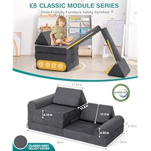 Modularkidsplaycouchk8imaginativeconvertiblefoamplaycouchforkidsandtoddlers350diykidcouchforplayroomcreativetoddlerplaycouchsofachildsectionalsofaspacegrey Urban Country Home Decor Modular kids play couch k8 imaginative convertible foam play couch for kids and toddlers 350 diy kid couch for playroom creative toddler play couch sofa child sectional sofa space grey urban country home decor