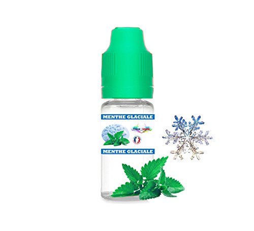 E-liquide - France e liquide saveur Menthe glaciale sans nicotine - 10ML pour cigarette électronique par Volumica