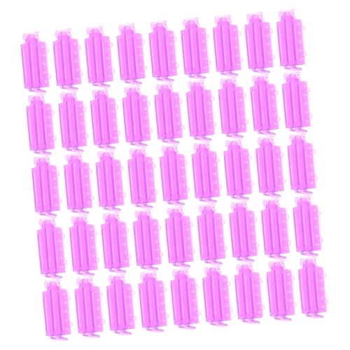 Ipetboom 45pc Curly Hair Clips Wave Perm Rods Resin Hair Curler Stick for Clip Curl Rods for Women