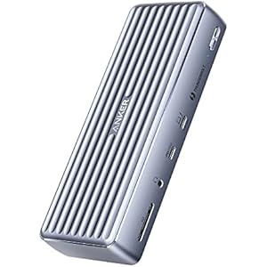 Anker Apex 12-in-1 Thunderbolt 4 Dock, Max 90W Charging for Laptop, 20W Power Delivery, Single 8K, Triple 4K Display, 2 USB-A 3.1 Gen 2, 2 USB 2.0, Ethernet, Audio, SD 4.0, for Thunderbolt 4