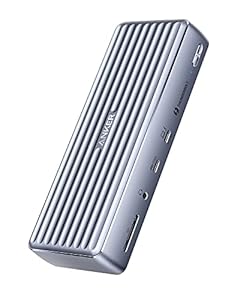 Anker PowerExpand Elite 12-in-1 Thunderbolt 4 Dock (APEX) ドッキングステーション 8K 90W出力 USB PD 対応 USB-C 4K HDMIポート USB-A 3.1 Gen2 1Gbps イーサネット 3.5mm オーディオジャック ポート SDカード スロット