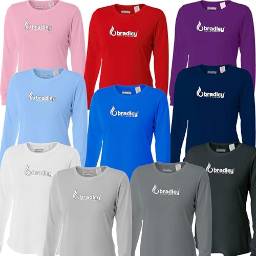 Bradley Women's Long Sleeve Rash Guard Surf Shirt - Relaxed Fit Swimwear Designed and Performance2