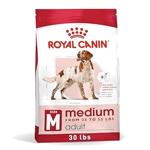Royal Canin Size Health Nutrition Medium Adult Dry Dog Food, 30 lb Bag