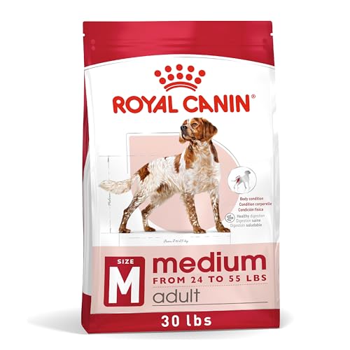 Royal Canin Size Health Nutrition Medium Adult Dry Dog Food, 30 lb Bag