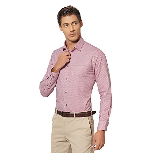 Image of blackberrys Cotton Slim Fit Mens Formal Shirt (S211113-FSADWH-P)