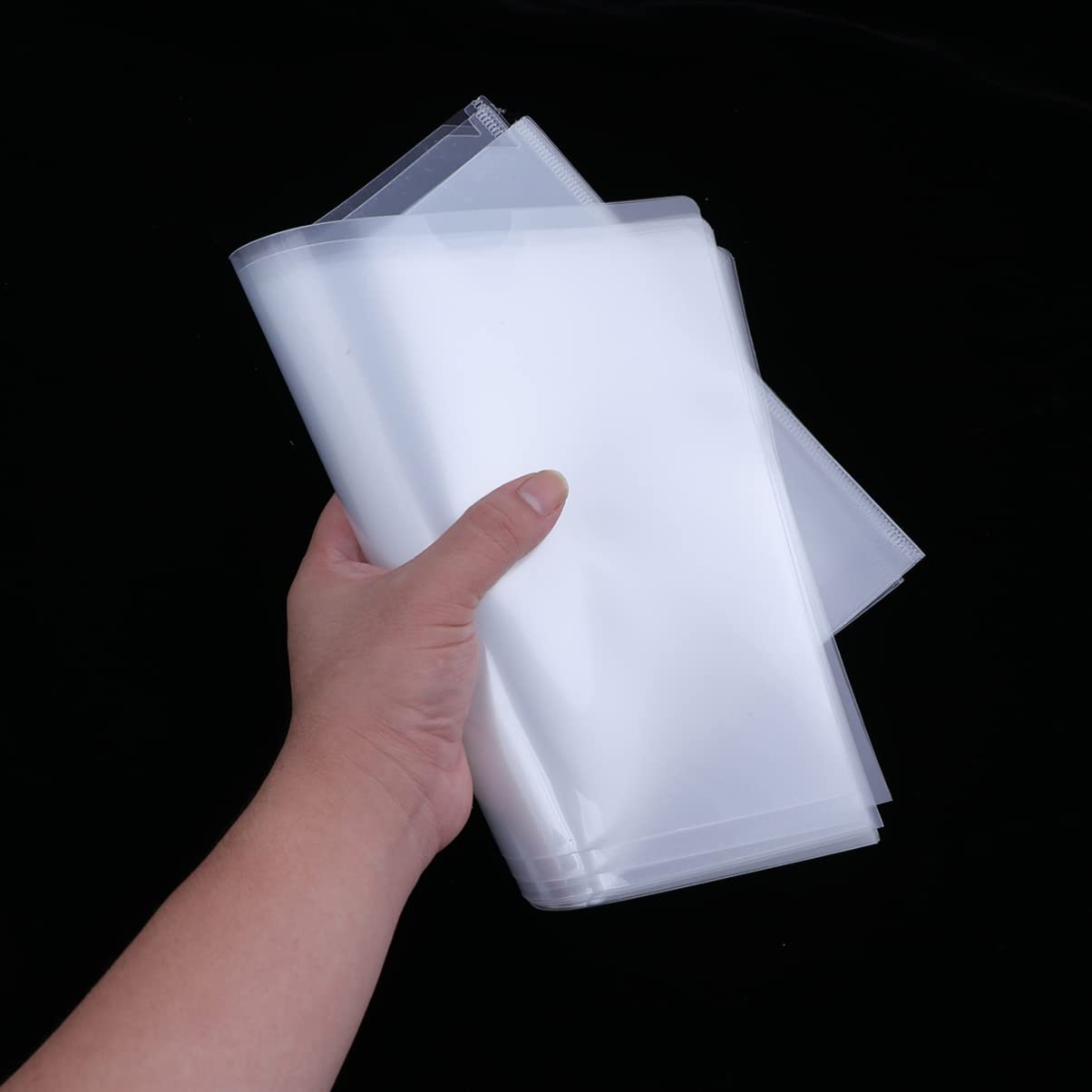 NUOBESTY 120 Stk transparente Dokumentenmappe Dokumentenordner Umschläge sobres para cartas Sicheren Ordner kopieren Papierordner ein Größenordner Aktenordner Tasche Dateisatz Umschlag a4