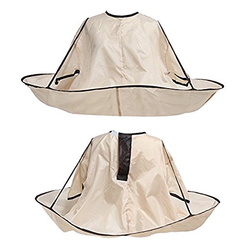 Barber Cloak,ManxiVoo DIY Hair Cutting Cloak Covers Umbrella Cape Salon Barber Salon Home