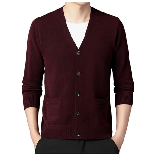 Chaqueta de punto elegante hombre ideal para la oficina y tus paseos casuales de invierno