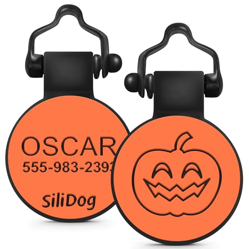 SiliDog - The Original Silicone Silent Dog Tag - Personalized
