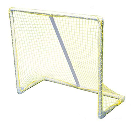 Park & Sun Sports Portable Indoor/Outdoor Multi-Sport Goal with Nylon Bungee Slip Net: Yellow, 54