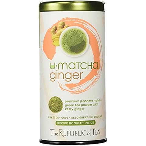 The Republic of Tea U-Matcha Ginger Tea, 1.5 Ounces Cover