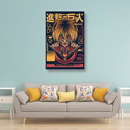 Tbiiqkz Anime Posters Canvas Painting Poster Wall Art Decorative Picture Prints Modern Decor Unframed 12X18Inch(30X45Cm) #TOP3