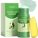 YLNALO Avocado Clay Stick Mask for Pores Cleansing Blackheads Remover, Clay Stick Moisturizing, Skin