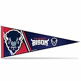 Rico Industries NCAA Howard Bison Primary 12" x 30" Felt Wall Décor Pennant - Great for Home/Bed Room/Man Cave Décor