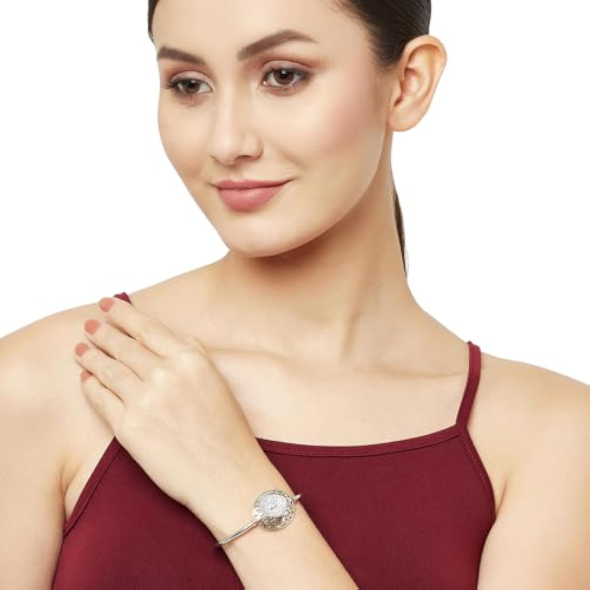 Sparkling Elegance Radiant Round CZ Bracelet