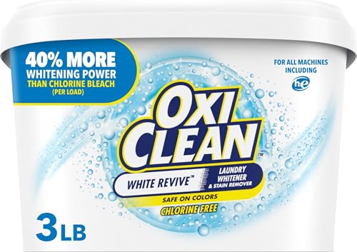OxiClean White Revive Laundry Whitener and Stain Remover Powder...
