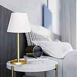 Handmade Metal Gold LED Table Lamp Shade, Bed Side Lamp, Living Room, Guest Room, Bed Room, Night Lamp,Home Decoration and Gift Lightroom Craft Furniture Premium Lamps for Home Decoration