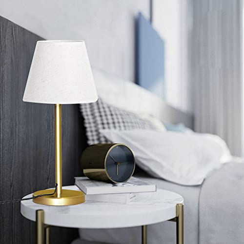 Handmade Metal Gold LED Table Lamp Shade, Bed Side Lamp, Living Room, Guest Room, Bed Room, Night Lamp,Home Decoration and Gift Lightroom Craft Furniture Premium Lamps for Home Decoration